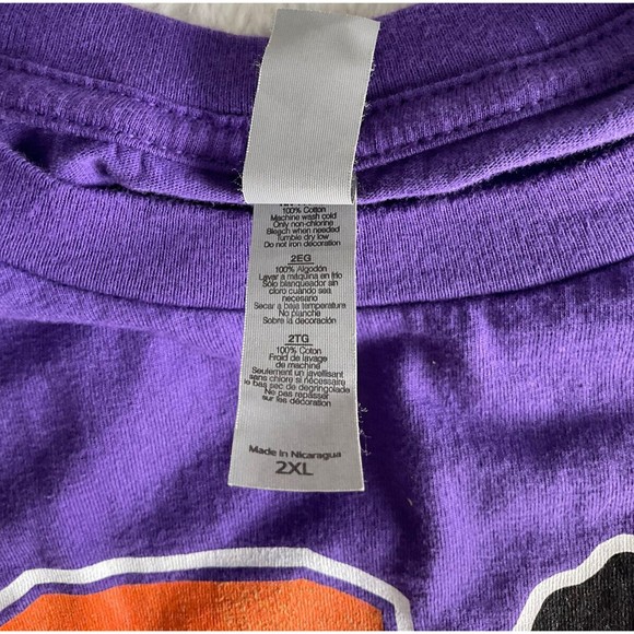 Next Level Devin Booker GO PHX Purple Shirt Size 2XL Phoenix Suns. - Picture 3 of 6